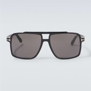 Tom Ford KEMP Black Frame Sunglasses Aviator